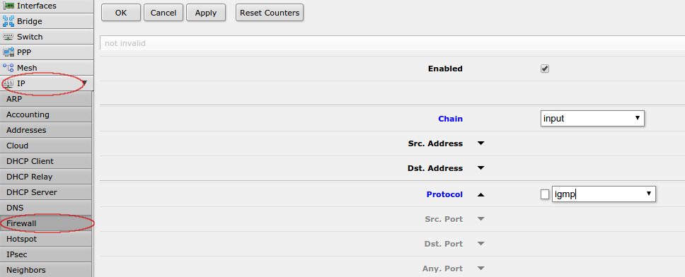 Mikrotik Hap Lite IP TV